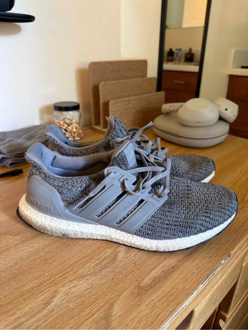 adidas Ultraboost Men’s Running Shoes - Gray